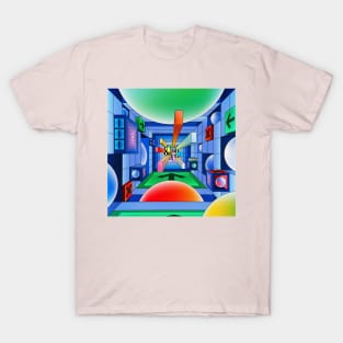 dynamic abstract 3d T-Shirt